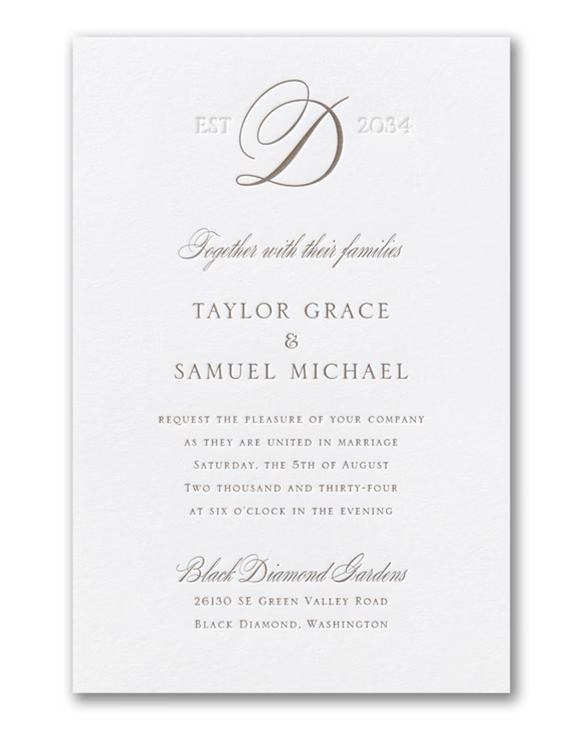 Elegant Invitations
