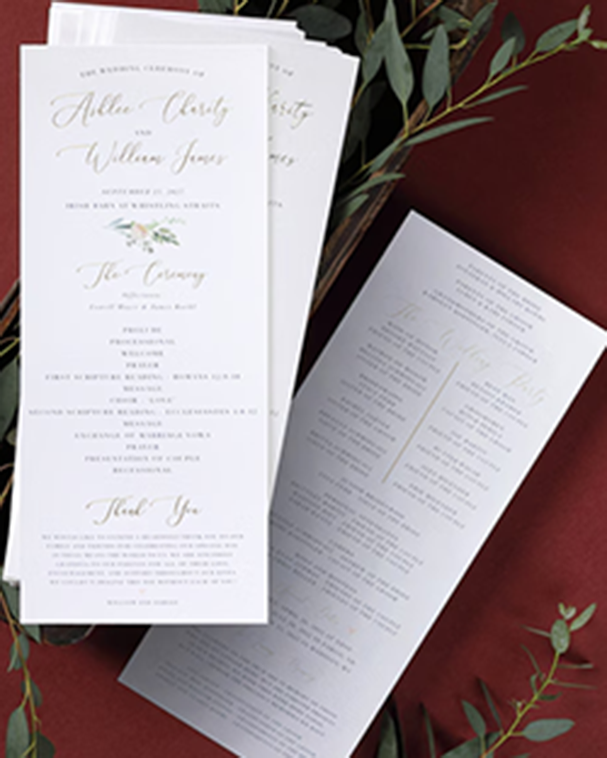 Programs and Menus